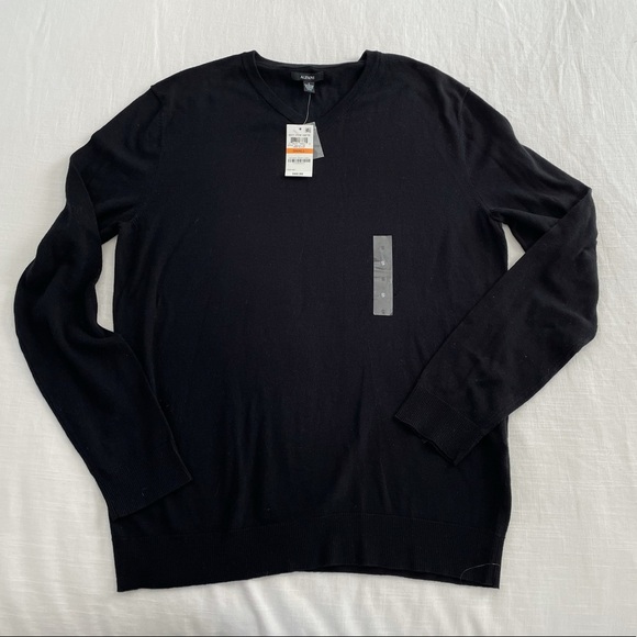 Alfani‎ Black Sweater Men’s Small New With Tags - Picture 1 of 4